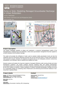 Pompen of verzakken - Modelleren van gestuurd Grondwaterpeil beheer in Stedelijk Rotterdam